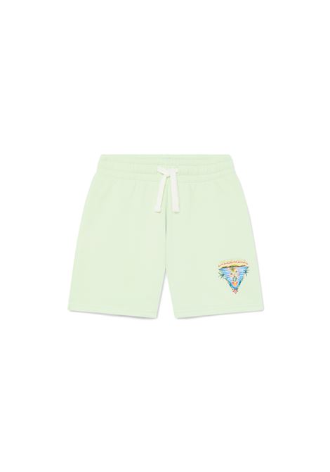 Bermuda con logo CASABLANCA KIDS | KSP26JTR26601INNOCENCE TRIANGLE